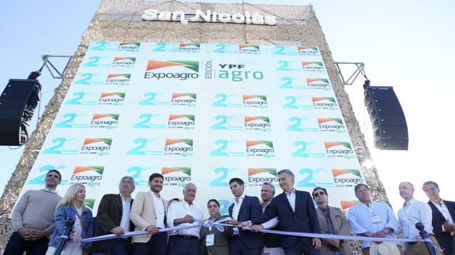 La inauguración de la Expoagro 2026.