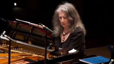 La pianista argentina Martha Argerich.