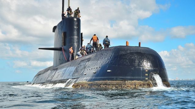 El submarino ARA San Juan tenía su base en Mar del Plata.&nbsp;