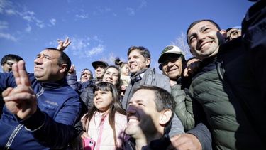 El gobernador Axel Kicillof.