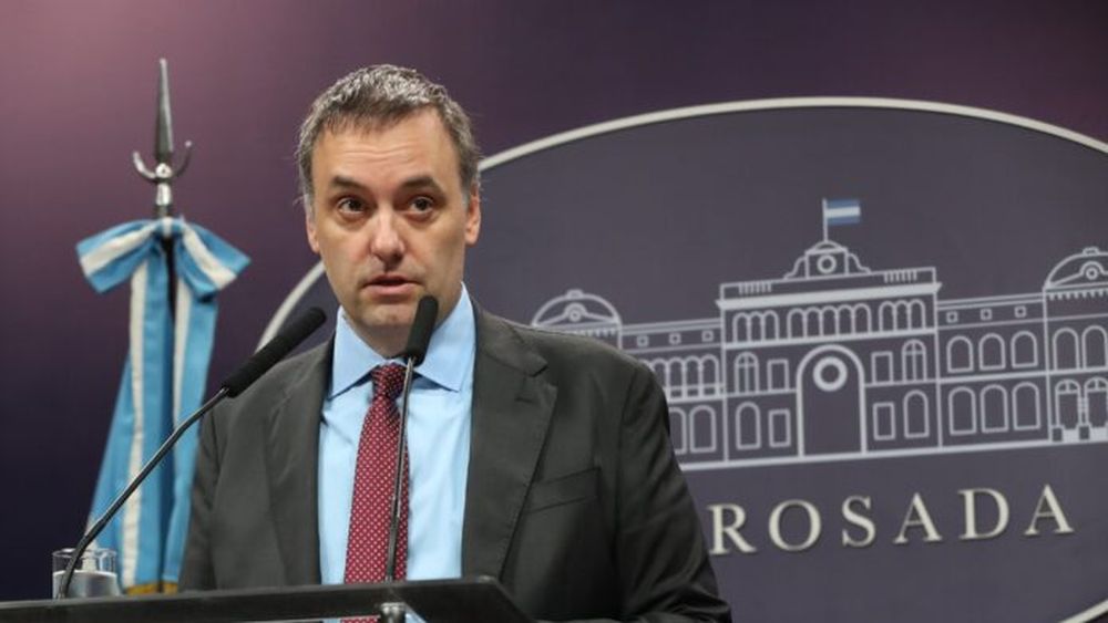 El portavoz presidencial Manuel Adorni. (Presidencia) El portavoz presidencial Manuel Adorni. (Presidencia)
