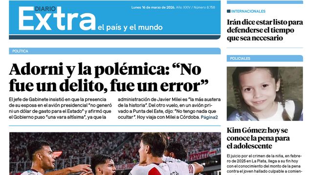 Edición impresa 16/03/2026