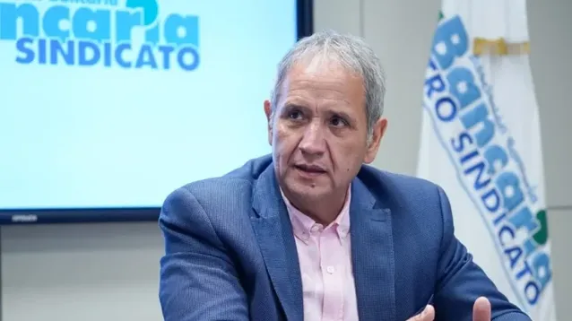 Sergio Palazzo, titular del gremio La Bancaria. - Archivo -