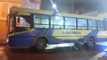 El choque se dio entre una moto y un colectivo. (0223 de Mar del Plata)