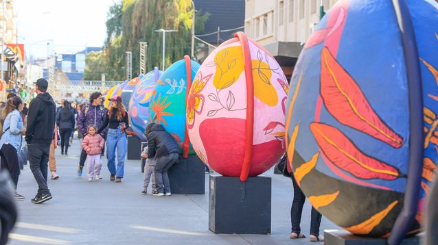 La Semana Santa en Bariloche se caracteriza por la Fiesta Nacional del Chocolate.