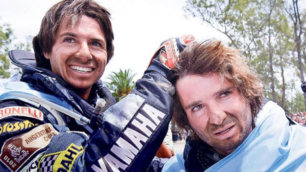 Los hermanos Marcos y Alejandro Patronelli, protagonistas del Dakar.