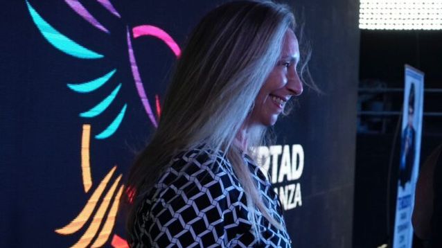 Karina Milei., la predienta de La Libertad Avanza a nivel nacional.