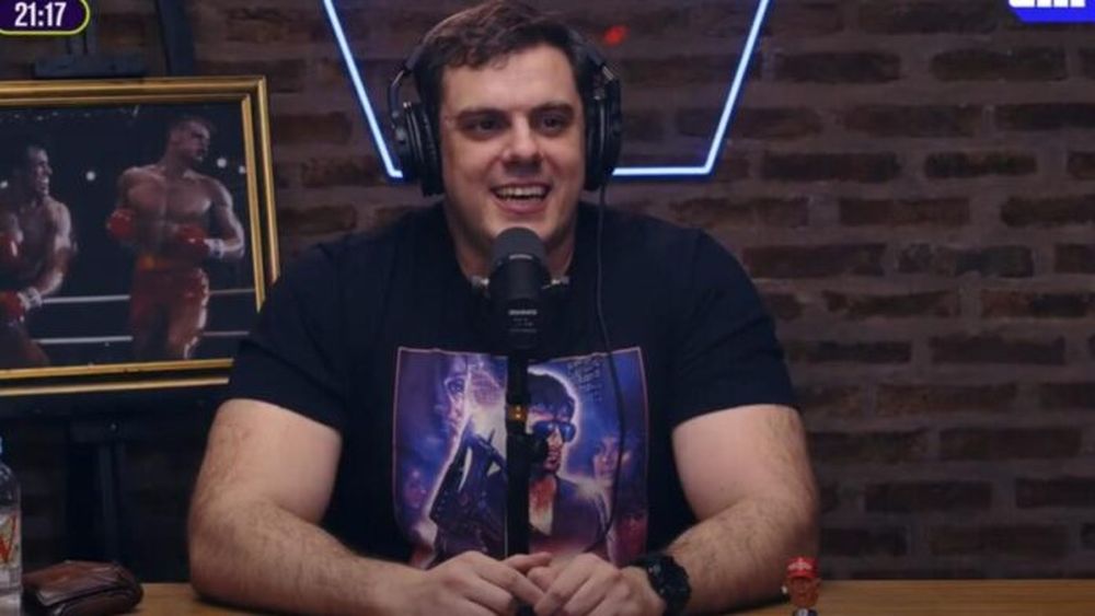 El influencer libertario Daniel Parisini, conocido como El Gordo Dan.