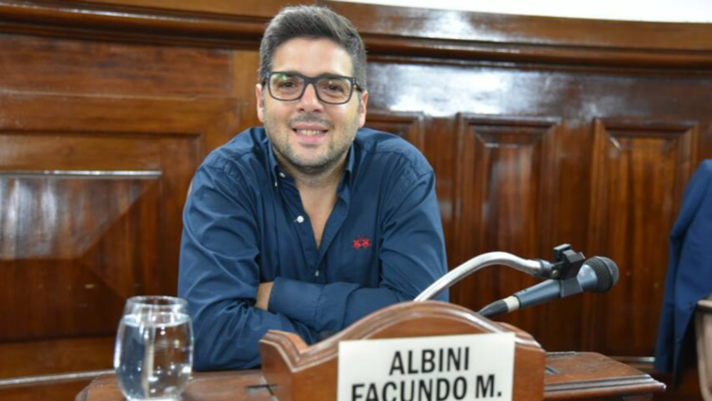 Facundo Albini. (Archivo)