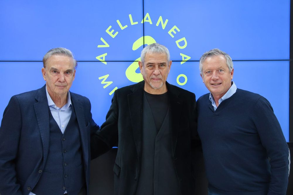 Miguel Pichetto, JOrge Ferraresi y Emilio Monzó.