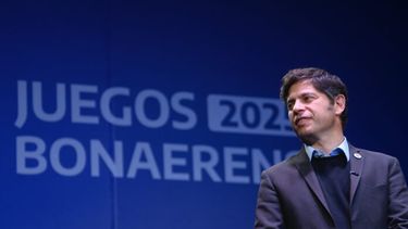 El gobernador bonaerense, Axel Kicillof. (Gobernación)