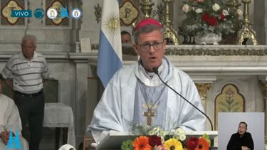 El arzobispo de Buenos Aires, monseñor Jorge García Cuerva﻿.