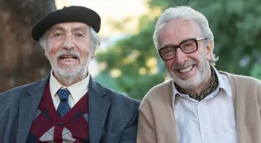 Luis Brandoni y Eduardo Blanco en 