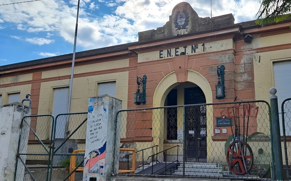 La ENET Nº 1 de la ciudad de Bragado.&nbsp;