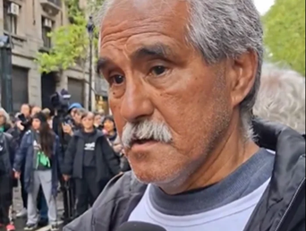 Antonio, el abuelo de dos de las tres chicas asesinadas en Florencio Varela. 
