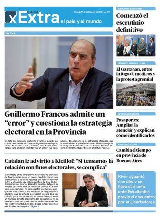 Tapa extra 14-9-2025