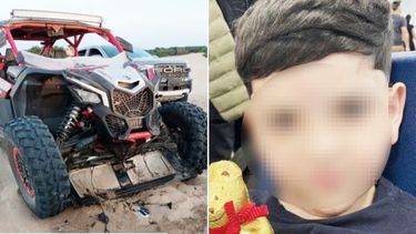 Bastián sufrió fuertes traumatismos en la cabeza y el hígado, en un evento vial en La Frontera, Pinamar.&nbsp;