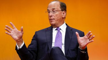 Larry Fink, el CEO de BlackRock.