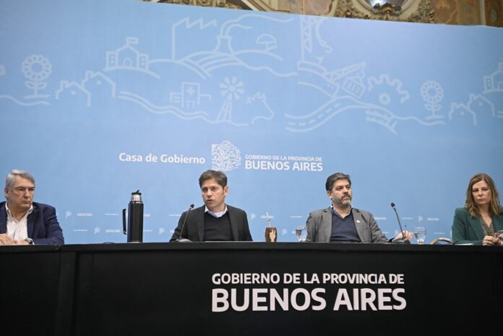 El gobernador Axel Kicillof volvió a manifestar su rechazo a la propuesta del presidente Javier Milei de firmar el Pacto de Mayo.