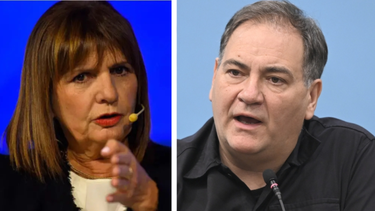 Patricia Bullrich y Javier Alonso, ministros de Seguridad. - DIB -