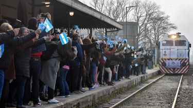 En julio de 2022 el tren volvía a llegar a Pehuajó. Ahora todo indica que se cortará el servicio, tras dos años.