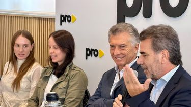 Macri, con Soledad Martínez y Ritondo.&nbsp;