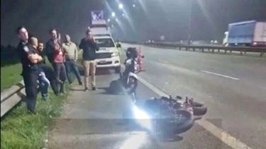 un custodio de cristina kirchner mato a un motochorro en el camino del buen ayre