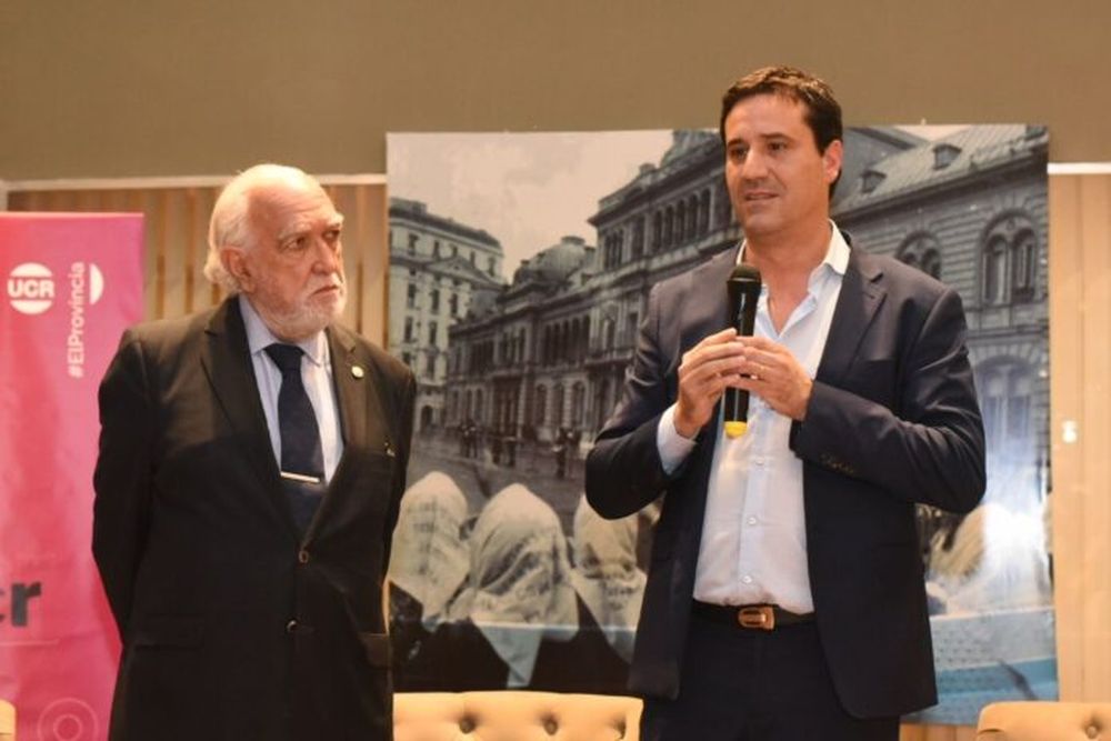 Gil Laavedra y Abad durante el acto homenaje.