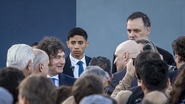 El presidente Javier Milei compartió acto con José Luis Espert.