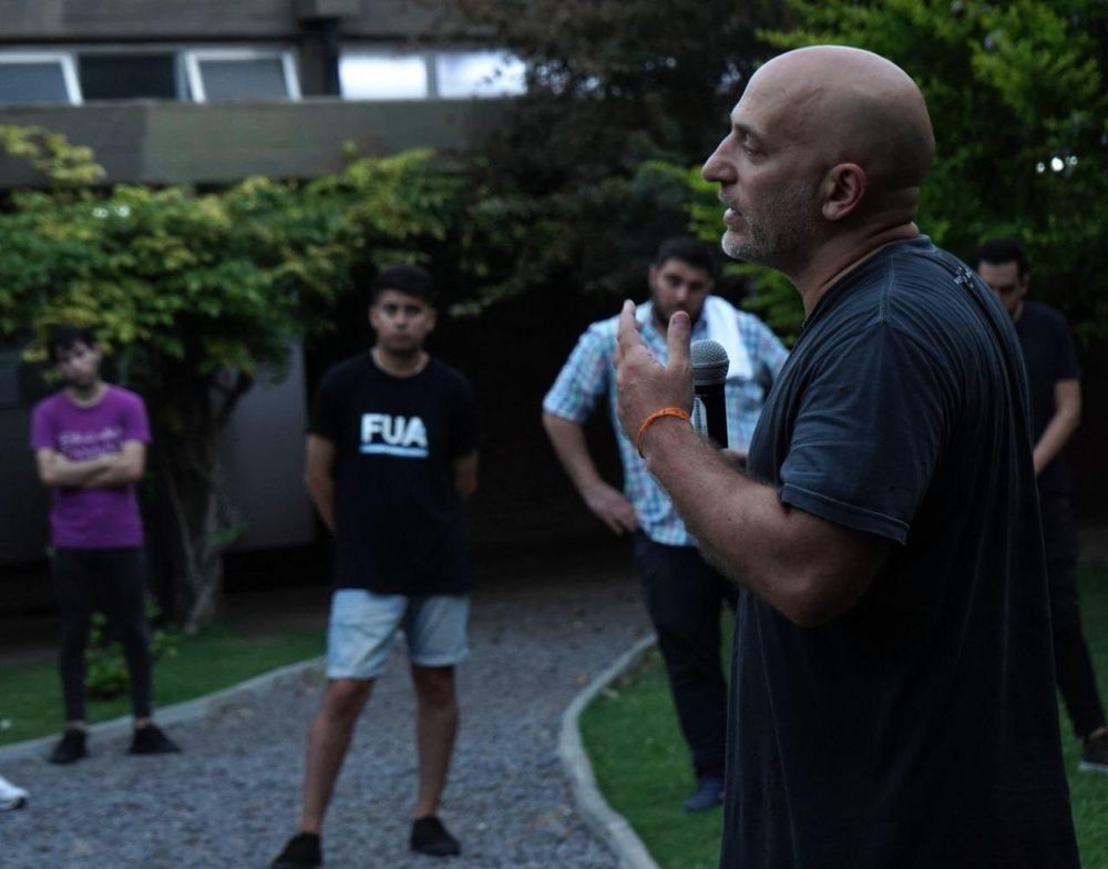 El vicerrector de la Universidad de Buenos Aires (UBA), Emiliano Yacobitti.