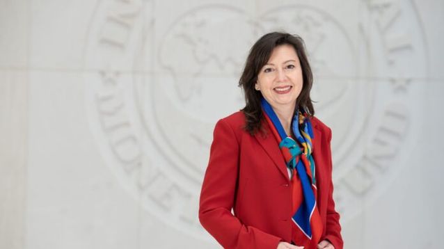 Julie Kozak, portavoz del FMI.