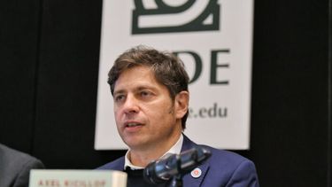 El gobernador Axel Kicillof.