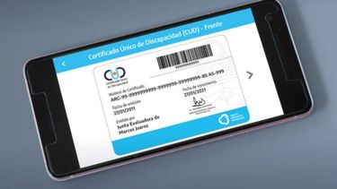 El Certificado Único de Discapacidad.