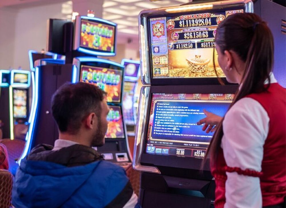 Una imagen del casino central de Mar del Plata.