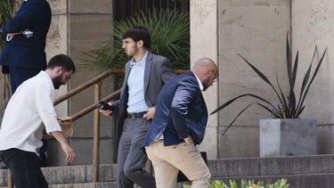 El extitular de ANDIS Diego Spagnuolo, hoy en Tribunales.