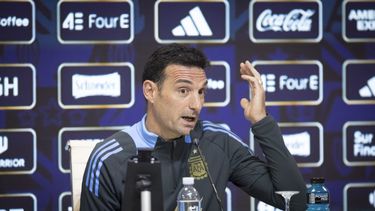 El director técnico de la Selección argentina, Lionel Scaloni. &nbsp;