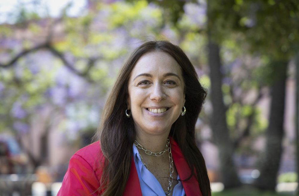 La exgobernadora de la provincia de Buenos Aires, María Eugenia Vidal.