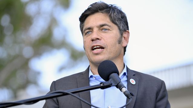 El gobernador bonaerense, Axel Kicillof.&nbsp;