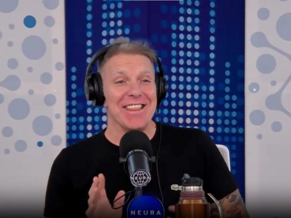 El conductor de Neura, Alejandro Fantino.&nbsp;