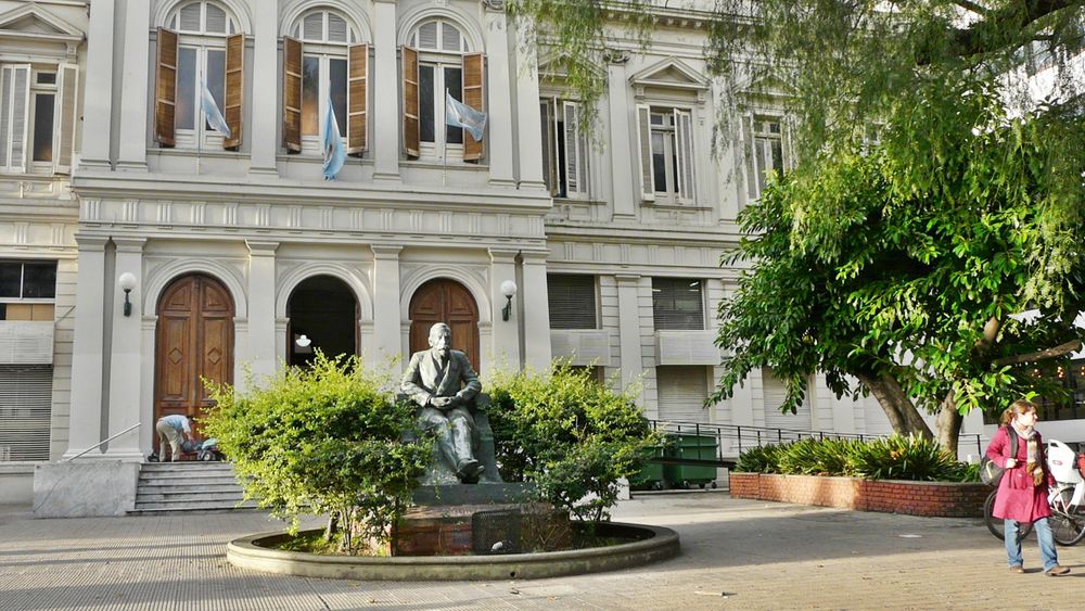 El edificio del Rectorado de la Universidad Nacional de La Plata (UNLP).&nbsp;