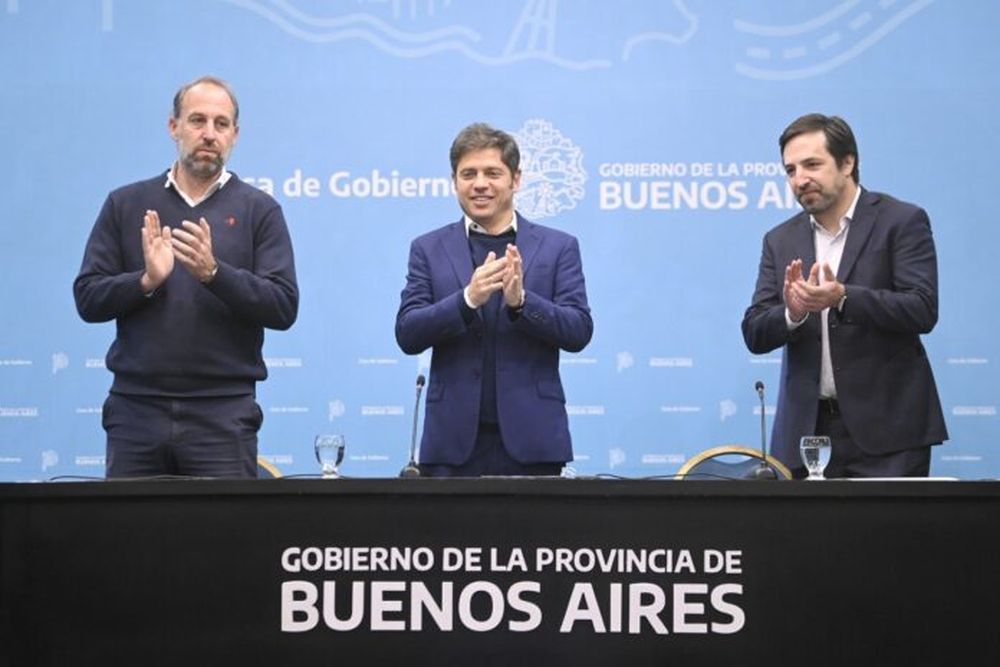 El gobernador Axel Kicillof anunció este martes junto al ministro de Salud, Nicolás Kreplak.