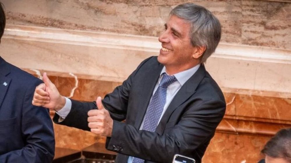 El ministro de Economía, Luis Caputo.