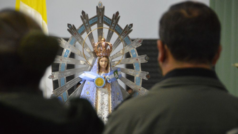 La Virgen de Luján es ahora la Comandante Generala de la Gendarmería Nacional Argentina.
