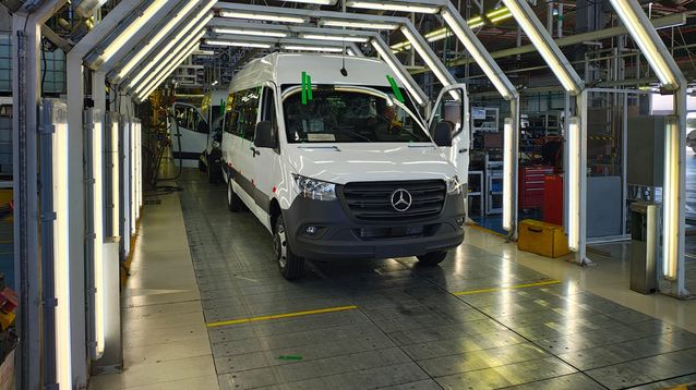 La Sprinter, la reina de Mercedes-Benz Argentina.