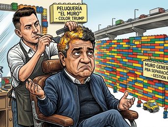 La imagen irónica con la que Javier Alonso acompañó su posteo contra Jorge Macri. La imagen irónica con la que Javier Alonso acompañó su posteo contra Jorge Macri.