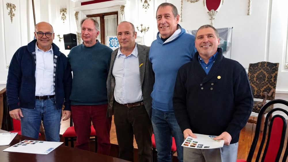 Los referentes de los municipios y de la Unión Industrial bahiense.