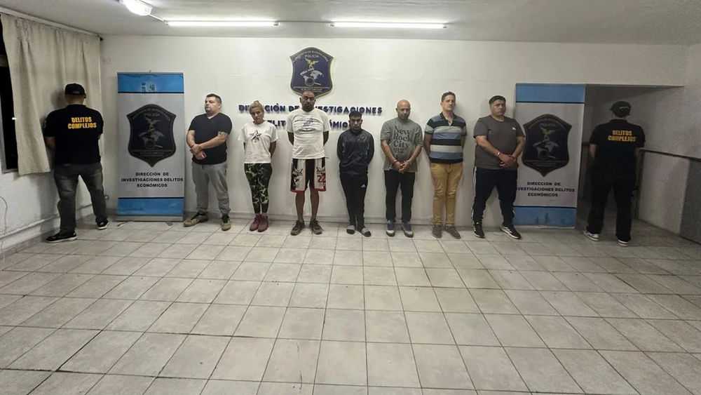 Los integrantes del Clan Carabajal detenidos en las últimas horas.