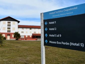 El complejo turístico de Chapadmalal. El complejo turístico de Chapadmalal.