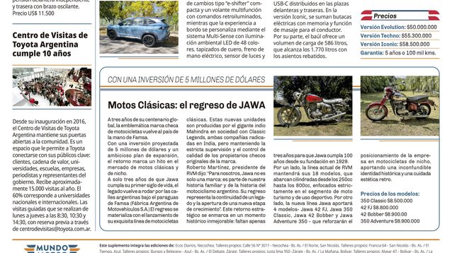 Semana del 7 al 13 de mayo de 2026