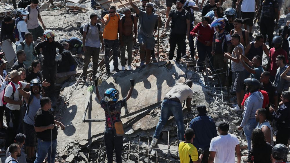 Uno de los barrios más afectados por el terremoto en la ciudad de Cali.